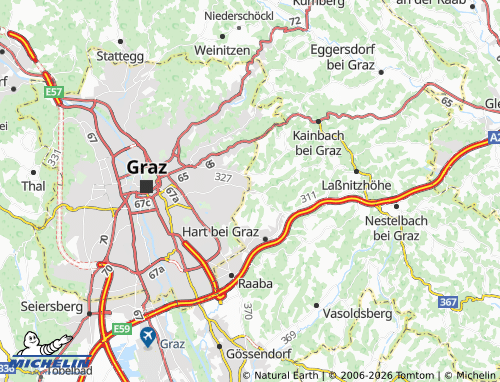 MICHELIN Hohenrain map - ViaMichelin