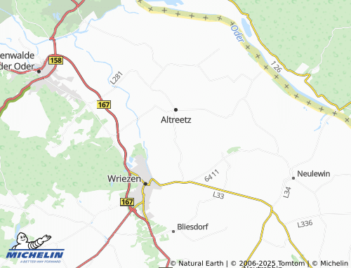 Carte MICHELIN Altmädewitz - ViaMichelin