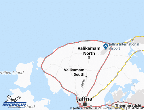 Mapa MICHELIN Periyavillan - ViaMichelin