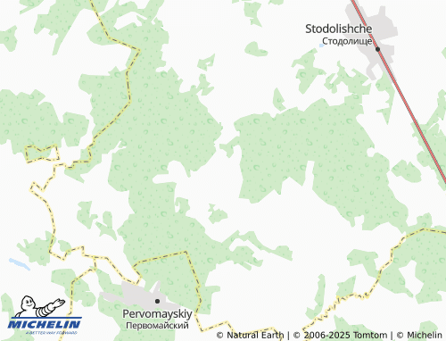 MICHELIN Krasnoye Znamya map - ViaMichelin