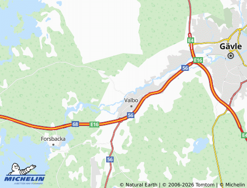 MICHELIN Bäck map - ViaMichelin