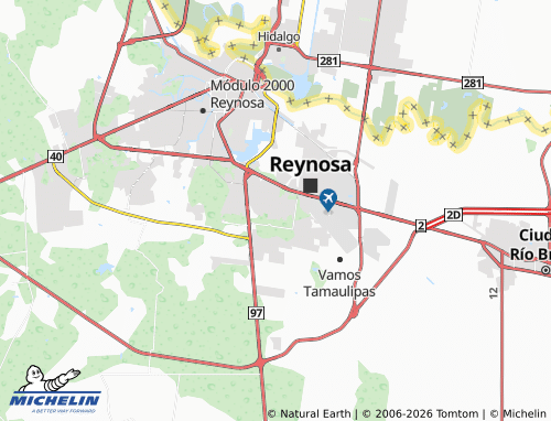 MICHELIN Satélte II map - ViaMichelin