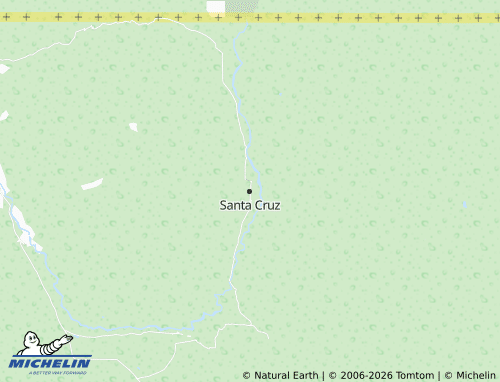 MICHELIN Santa Cruz map - ViaMichelin
