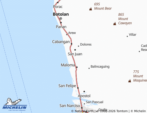 MICHELIN Casabaan map - ViaMichelin