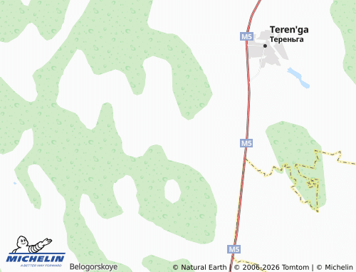 MICHELIN-Landkarte Gladchikha - ViaMichelin