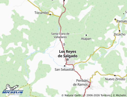 Mapa MICHELIN La Libertad - ViaMichelin