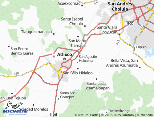Mappa MICHELIN Tolometla - ViaMichelin
