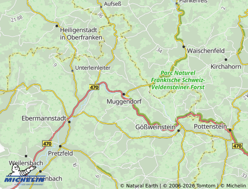 Mappa MICHELIN Muggendorf - ViaMichelin