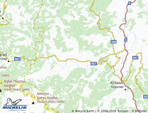 Mappa MICHELIN Dedets - ViaMichelin