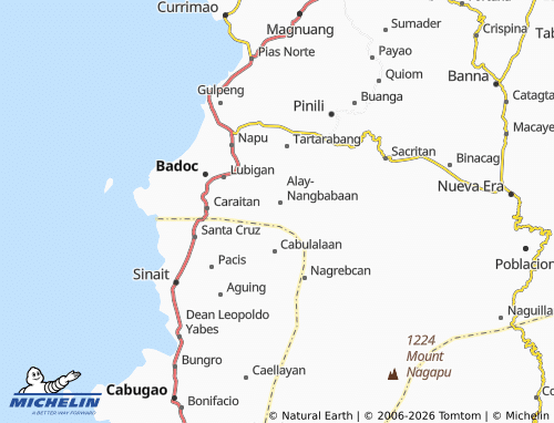 MICHELIN Labut map - ViaMichelin