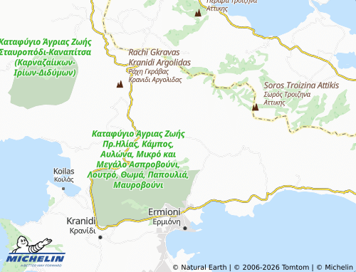 Mapa MICHELIN Loukaiti - ViaMichelin