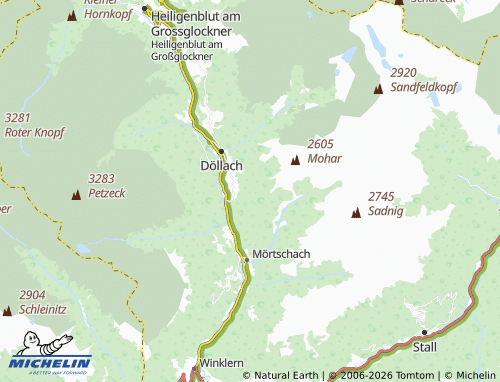 MICHELIN Allas map - ViaMichelin