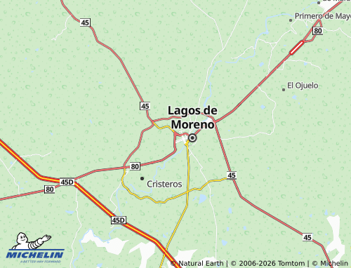 MICHELIN Triángulo de Las Bermudas map - ViaMichelin