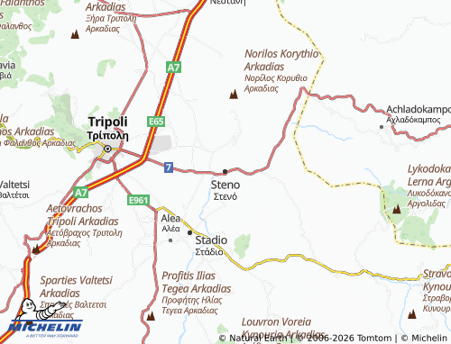 MICHELIN Steno map - ViaMichelin