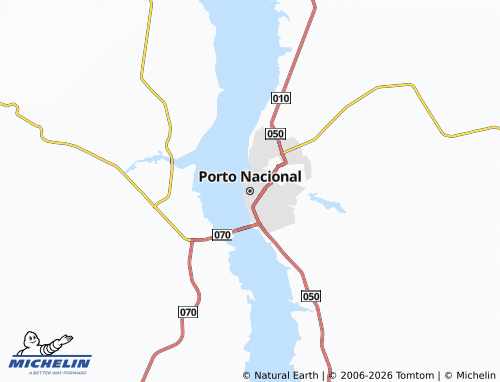 Mappa MICHELIN Porto Nacional - ViaMichelin