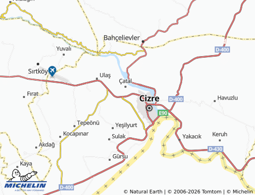 MICHELIN Kuştepe map - ViaMichelin