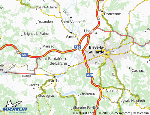 MICHELIN Laumeil map - ViaMichelin
