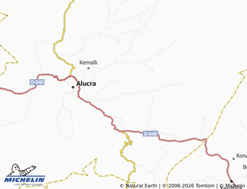 Kaart MICHELIN Karabörk - ViaMichelin