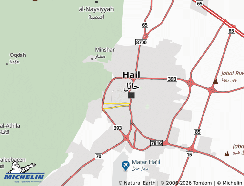 MICHELIN-Landkarte al-Tareefi - ViaMichelin