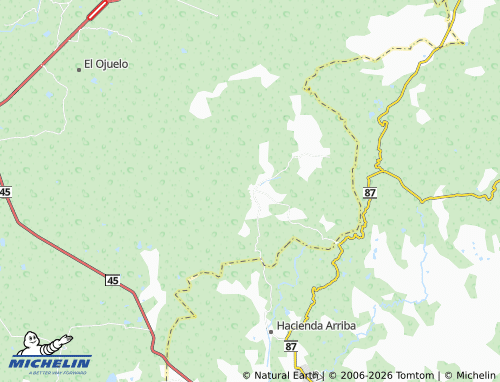 MICHELIN Las Ollas map - ViaMichelin