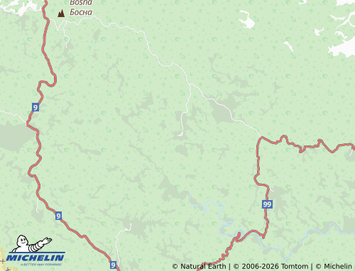 MICHELIN Zabernovo map - ViaMichelin