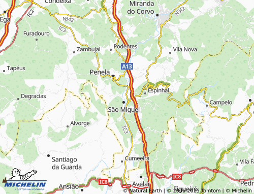 Mappa MICHELIN Pastor - ViaMichelin