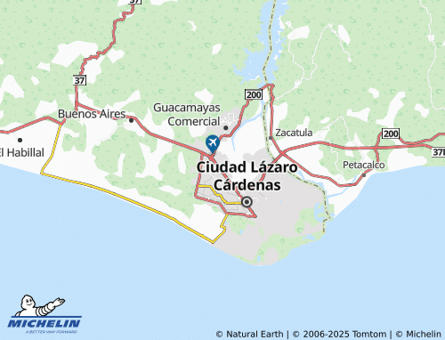 MICHELIN 15 de Enero, Princesa de Orizaba map - ViaMichelin