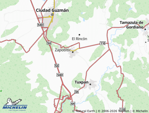 Mappa MICHELIN Valle de los Manzanos - ViaMichelin