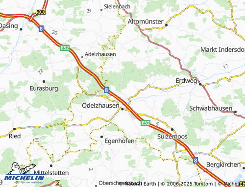 MICHELIN-Landkarte Miegersbach - ViaMichelin