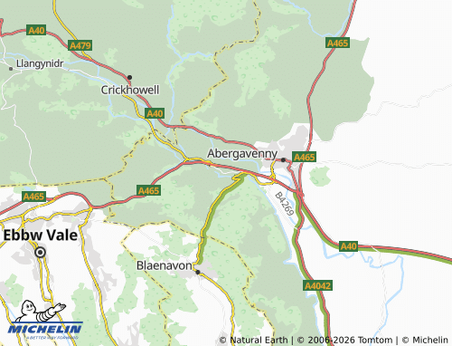 Mappa MICHELIN Govilon - ViaMichelin