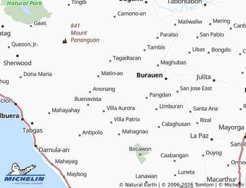 MICHELIN Caanislagan map - ViaMichelin
