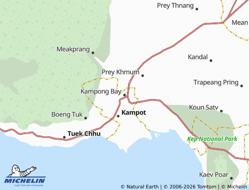 Mapa MICHELIN Kampong Bay - ViaMichelin