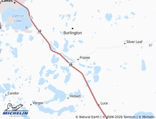 Mapa MICHELIN Frazee - ViaMichelin