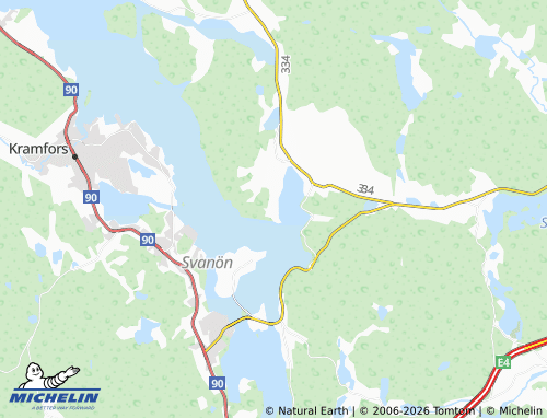 Mappa MICHELIN Hallstanäs - ViaMichelin