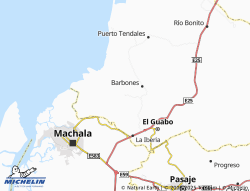 MICHELIN Ciudadela Valeriano Naula map - ViaMichelin