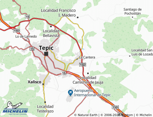 Mappa MICHELIN Fraternidad Antorchista - ViaMichelin