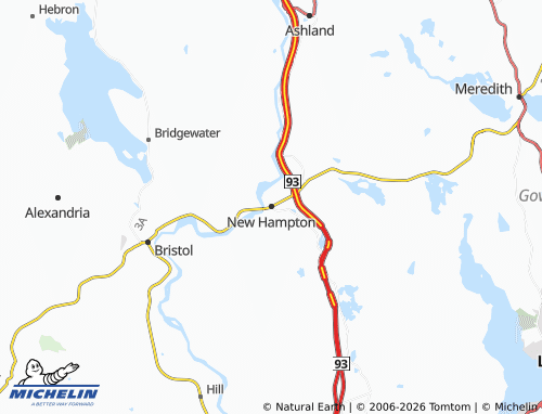 Mapa MICHELIN New Hampton - ViaMichelin
