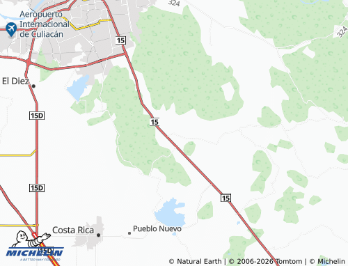 MICHELIN Laguna Colorada map - ViaMichelin