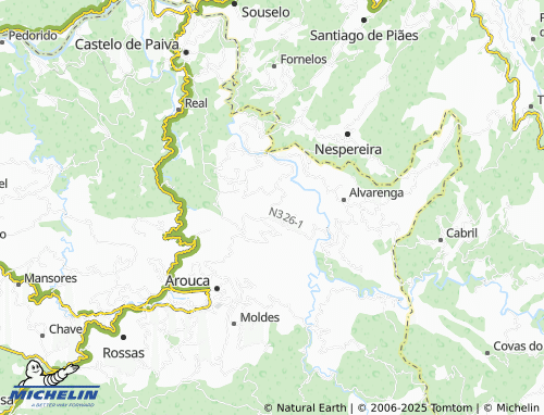 MICHELIN-Landkarte Aldeia de Cima - ViaMichelin