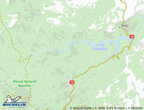 MICHELIN Giurcuța De Sus map - ViaMichelin