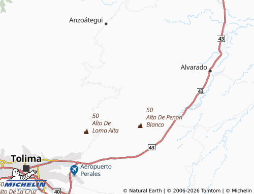 Mapa MICHELIN Aures - ViaMichelin
