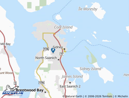 Mappa MICHELIN Sidney - ViaMichelin