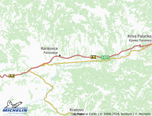 Kaart MICHELIN Ginovce - ViaMichelin