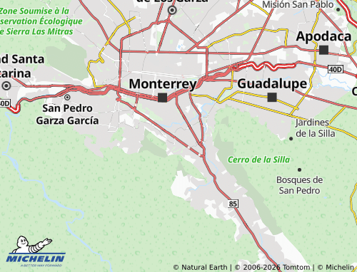 MICHELIN-Landkarte Valparaíso - ViaMichelin