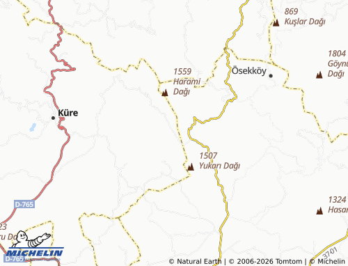 Mappa MICHELIN Canbaz - ViaMichelin