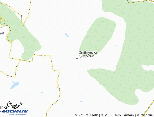 MICHELIN-Landkarte Dmitriyevka - ViaMichelin