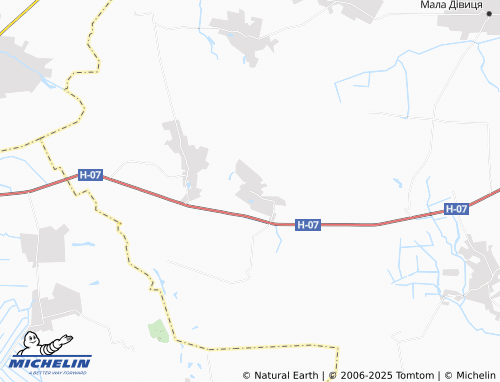 MICHELIN Znamianka map - ViaMichelin