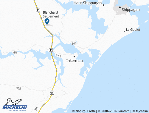 Mappa MICHELIN Inkerman - ViaMichelin
