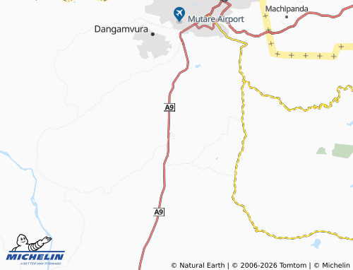 MICHELIN Zimunya map - ViaMichelin