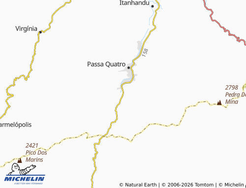 Mapa MICHELIN Pinheirinhos - ViaMichelin